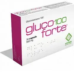 Erbozeta Gluco 100 Forte 30 капсул, добавка для контроля веса тела