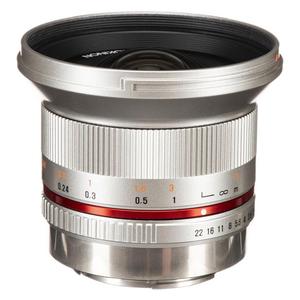 Объектив Rokinon 12mm f/2.0 NCS CS, Fujifilm X Mount, серебристый