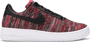 Кроссовки Nike Air Force 1 Flyknit 2.0 'University Red Black', красный