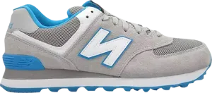 Кроссовки New Balance 574 Core Plus 'Light Grey Blue', серый