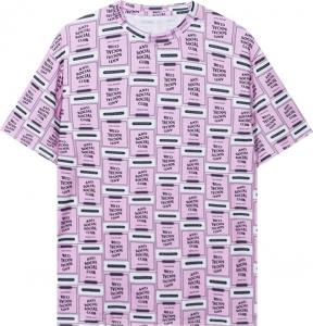 Футболка Anti Social Social Club Balcony Tee 'Multicolor', разноцветный