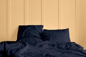 U.S. Polo Assn комплект постельного белья из микрофибры, 6 предметов, 260х274/198х203 см, темно-синий