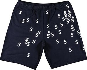 Спортивные шорты Supreme Embroidered S Sweatshort Navy, синий