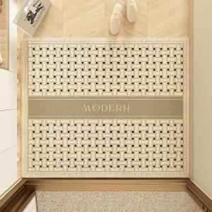 Budis Ковер 80х100 см для прихожей в современном минималистичном стиле, плетеный