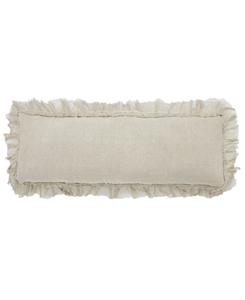 Полупрозрачная наволочка с оборками, 14" x 42" IHI Home, Natural