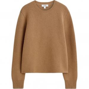 COS Топ женский коричневый