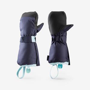 QUECHUA Варежки горнолыжные для детей 3-6 лет - 500 Детские синие