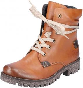 Женские ботинки Rieker 78530, Brown Cayenne Kastanie 24