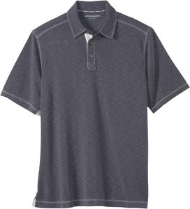 Рубашка-поло Vintage Slub Polo Johnston & Murphy, цвет Charcoal