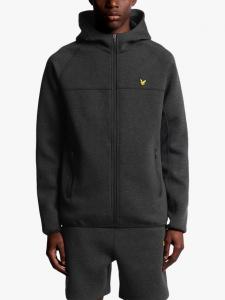 Неопреновая худи на молнии для бега Lyle & Scott, Jet Black Marl