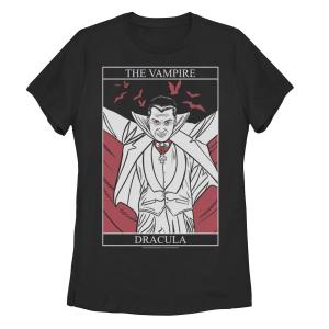 Детская футболка Universal Monsters Dracula The Vampire с картой Таро Licensed Character