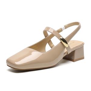 HUANAI Женские туфли на высоком каблуке бежево-абрикосового цвета, цвет Apricot