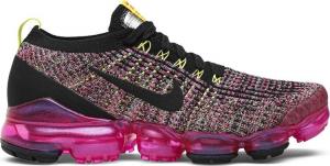 Кроссовки Nike Wmns Air VaporMax Flyknit 3 'Black Pink Blast', розовый