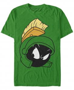 Мужская футболка looney tunes marvin the martian attitude big face с коротким рукавом Fifth Sun