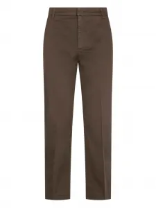 Брюки с прорезными карманами Dondup, коричневый