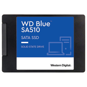 Внутренний твердотельный накопитель Western Digital WD Blue SA510, WDS500G3B0A, 500Гб, 2,5"