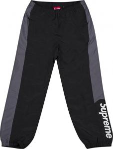 Брюки Supreme Side Logo Track Pant 'Black', черный