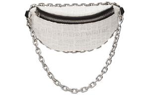 Alexander Wang Аттика Полиэстер Одноплечевая Кроссбоди Поясная Сумка Обычная Женская Белая