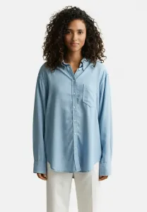 Блузка на пуговицах Gant, Light Blue Worn In