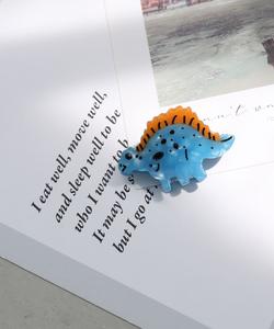 Мини-заколка для волос в виде динозавра Colleca La, цвет Blue