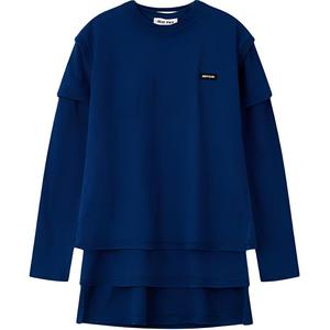 Набор из трёх футболок с логотипом MIU MIU, 3 штуки (Синий)