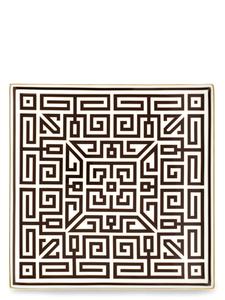 Квадратная ваза-центр 'Labirinto' GINORI 1735, коричневый