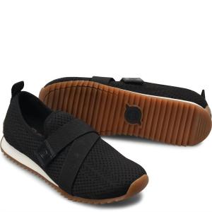 Женские кроссовки Newbury Slip-On черного цвета Born, черный