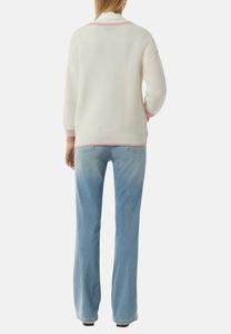 Джемпер KONTRASTDETAILS comma casual identity, белый