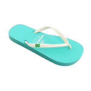 Шлепанцы Brasileras, цвет aquamarin/weiss