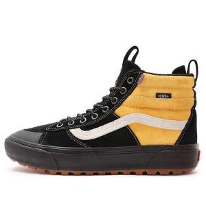 Кроссовки sk8-hi mte-2 sneakers black/yellow Vans, черный