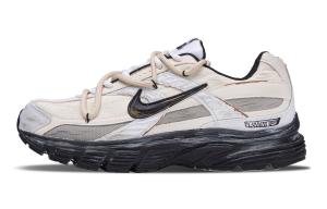 Мужские беговые кроссовки low top инициатор амортизация, дышащие, поддерживающие beige Nike, Ecru