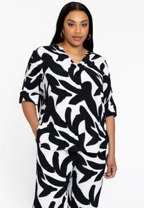 Блуза PRINT YOEK, белый