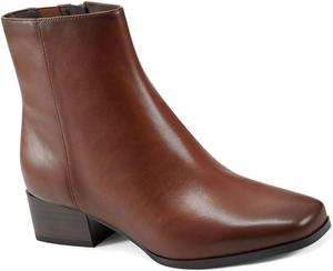 Женские ботильоны Easy Spirit Sidney с кожаной молнией, Brown 210
