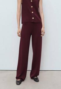 Брюки Mango WITH ELASTICBAND, Bordeaux