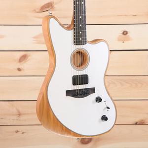 Fender American Acoustasonic Jazzmaster — Arctic White — US229091