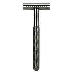 Bambaw металлическая бритва для бритвенных лезвий черная, 1 шт.