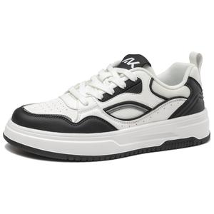 AOKANG Низкие мужские кроссовки для скейтбординга, белые/черные
