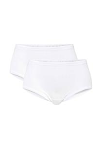 Женские трусы миди, завышенная талия, 2 шт. Iconics CALIDA, белый