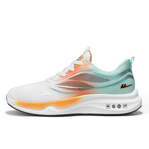 Кроссовки мужские низкие оранжевые Warrior