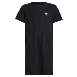 Платье ADIDAS ORIGINALS Ribbed, черный