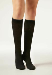 Носки Calzedonia Knee high socks, Black