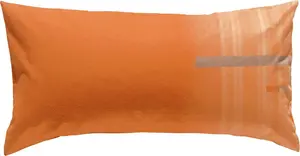 Чехол для подушки , оранжевый-серо-коричневый, 40x80 см Erwin Müller