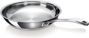 Сковорода Chef RVS 24 см - прочная, многофункциональная - 1 шт. - RVS - 24 см Markenlos