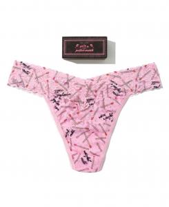 Женские трусики-стринги Signature Original Rise Hanky Panky, Perfect Match Pink