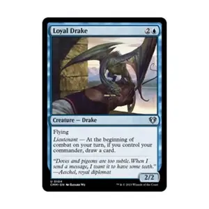 CCG Верный Дрейк (U), MTG - Commander Masters