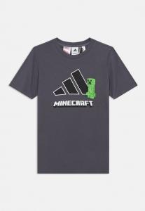 Футболка Adidas Performance MINECRAFT TRAINING JUNIOR UNISEX, Aurora Onix/Grey