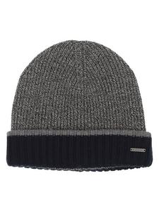 Вязаная шапка Bugatti, серый