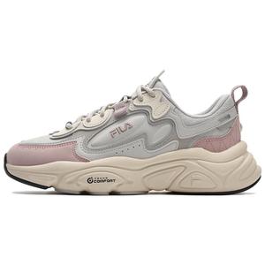 Марс 1S+ Кроссовки повседневные низкие женские серые розовые фиолетовые FILA, Антарктический серый/Светло-фиолетовый