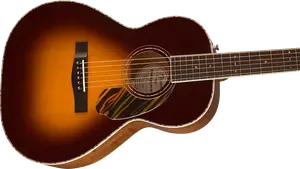 Накладка на гриф Fender PS-220E Parlor Ovangkol, 3 цвета, винтажные солнечные лучи PS-220E Parlor Ovangkol Fingerboard 3-Color Vintage Sunburst