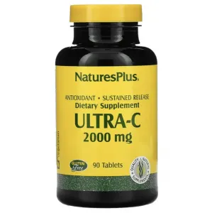 Ultra-C, 2000 мг, 90 таблеток, NaturesPlus